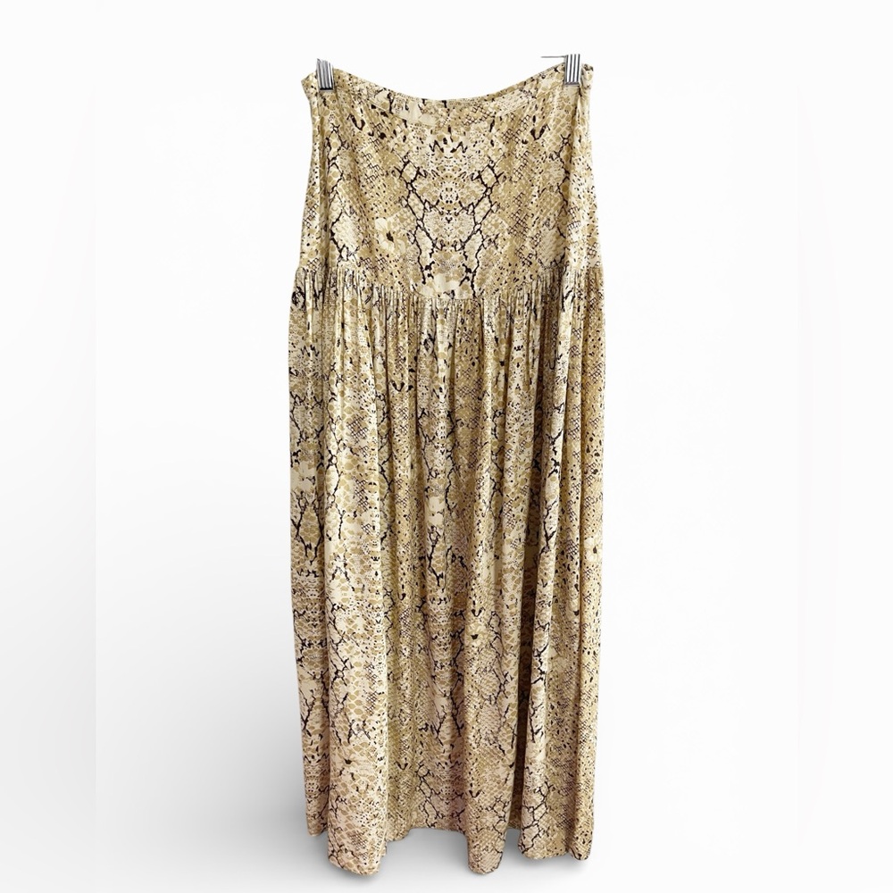 Spell & The Gypsy Aloha Python Split Maxi Skirt I… - image 3